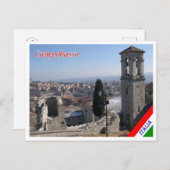 Italien - Molise - Campobasso - Glockenturm - Postkarte (Vorne/Hinten)
