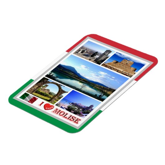 Italien - Molise - I Liebe - Magnet (Linke Seite)