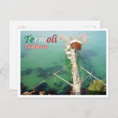 Italien - Molise - Termoli - Il Trabucco - Postkarte (Vorne/Hinten)