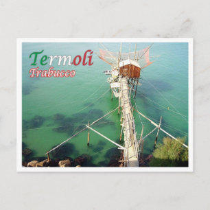 Italien - Molise - Termoli - Il Trabucco - Postkarte