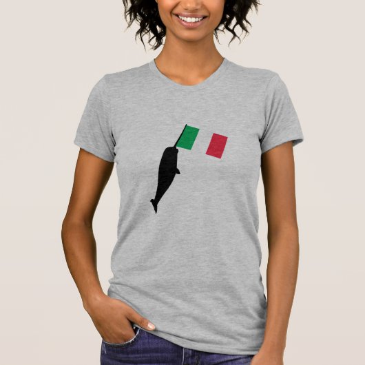 Italien Narwhal T-Shirt (Vorderseite)