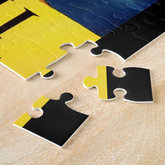 Italien Neapel Reiseplan Puzzle (Seite)