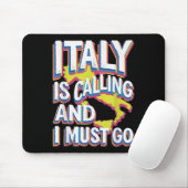 Italien nennt Reisekunst Mousepad (Mit Mouse)