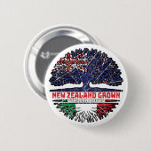 Italien Neuseeländer New Zealand Treots Button (Vorne & Hinten)