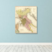 Italien Nord Teil 2 Leinwanddruck (Insitu (Holzboden))