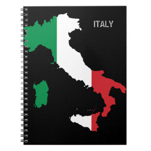 Italien-Notizbuch Notizblock