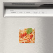 Italien, Orta, Orta, Orta-See, Spaghetti mit Tomat Magnet (In Situ (Geschirrspüler))