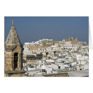 Italien, Ostuni, nahe Aussicht auf die Altstadt