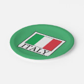 Italien Pappteller (Schrägansicht)