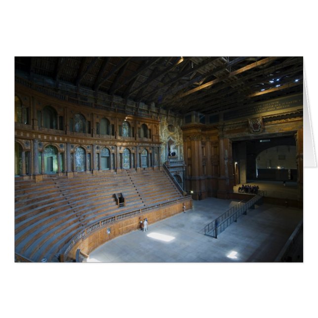 Italien, Parma, Teatro Farnese (Vorderseite (Horizontal))
