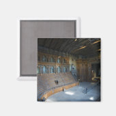 Italien, Parma, Teatro Farnese Magnet (Vorderseite/Rückseite)
