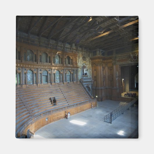 Italien, Parma, Teatro Farnese Magnet (Vorne)