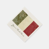 Italien Party Napkins Serviette (Ecke)