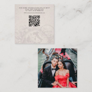 Italien Pass Wedding QR Begleitkarte