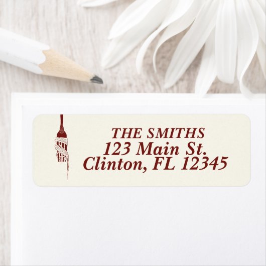 Italien Pasta Rücksendeadressen-Aufklebers (Insitu)