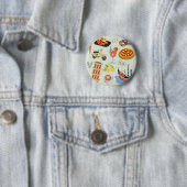 Italien perfekter Urlaub Button (Beispiel)