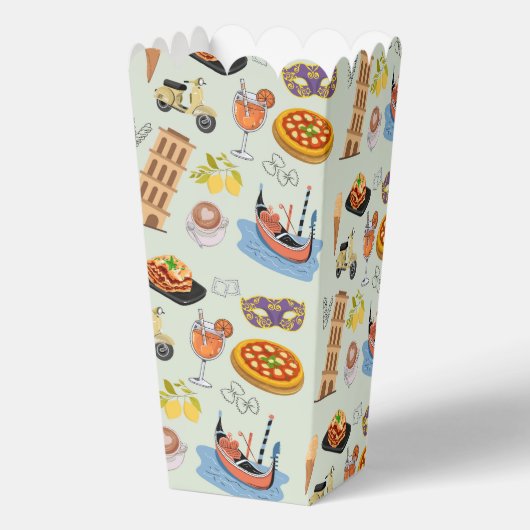 Italien perfekter Urlaub Geschenkschachtel (Rückseite)