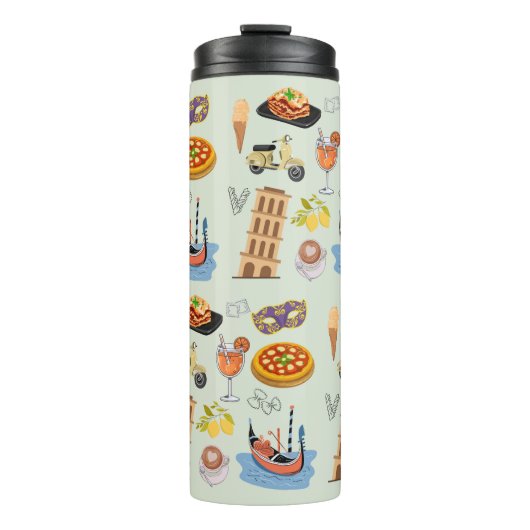 Italien perfekter Urlaub Thermosbecher (Vorderseite)