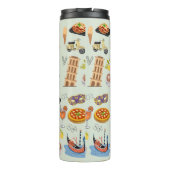 Italien perfekter Urlaub Thermosbecher (Rückseite)