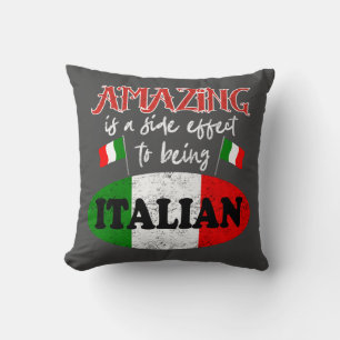 Italien Phantastischer italienischer Proud Funny S Kissen