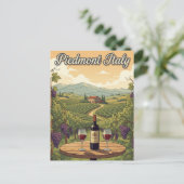Italien Piedmont Travel Postkarte (Stehend Vorderseite)