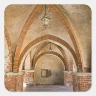 Italien, Piemont (Piemont), Region Western, Quadratischer Aufkleber