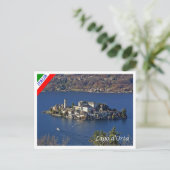 Italien - Piemont - See d'Orta - Postkarte (Stehend Vorderseite)