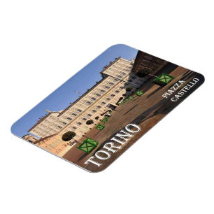 Italien - Piemont - Turin - Burgplatz - Magnet