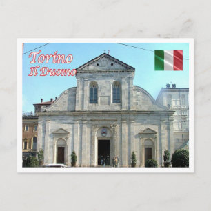 Italien - Piemont - Turin - Kathedrale - Postkarte