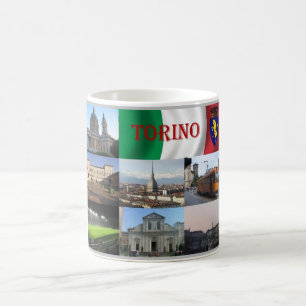 Italien - Piemont - Turin - Mosaik - Kaffeetasse