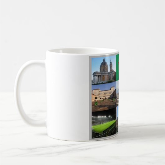Italien - Piemont - Turin - Mosaik - Kaffeetasse (Links)