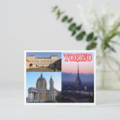 Italien - Piemont - Turin - Mosaik - Postkarte (Stehend Vorderseite)