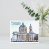 Italien - Piemont - Turin - Superga - Postkarte (Stehend Vorderseite)