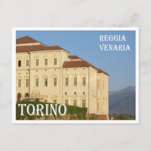 Italien - Piemont - Turin - Venaria - Palast - Postkarte