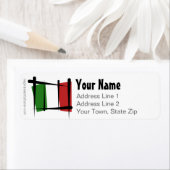 Italien Pinselflagge (Insitu)