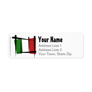 Italien Pinselflagge