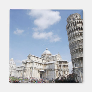 Italien, Pisa Kathedrale, Taufe und Schiefen Magnet