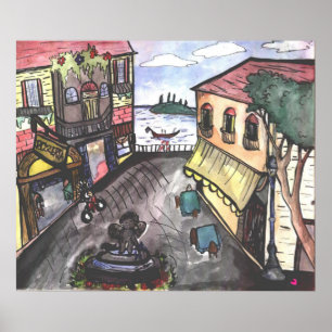 Italien-Plakat Poster