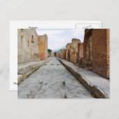 Italien, Pompeji, archäologische Stätte Postkarte (Vorne/Hinten)