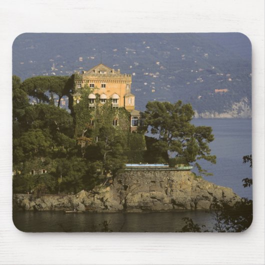 Italien, Portofino. Landschaftliches Leben Mousepad (Vorne)