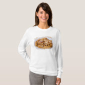 Italien, Positano. Display Platte der rigatoni. T-Shirt (Vorne ganz)