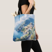 Italien Positano Romantisches Geschenk für das Jub Tasche (Von Nahem)