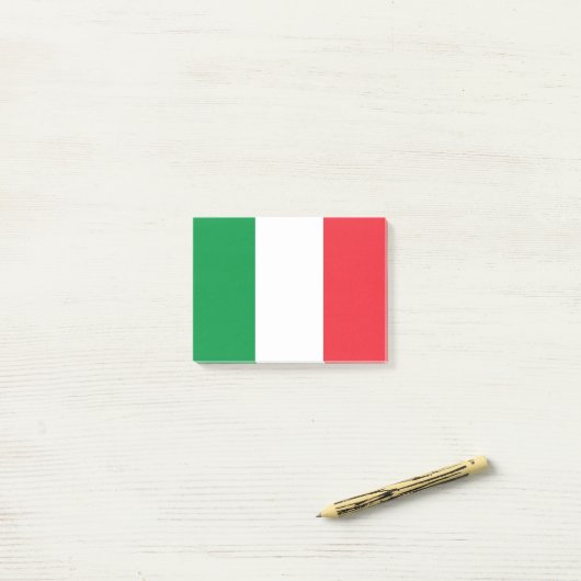 Italien Post-it Klebezettel (Auf Schreibtisch)