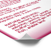 Italien Poster (Ecke)