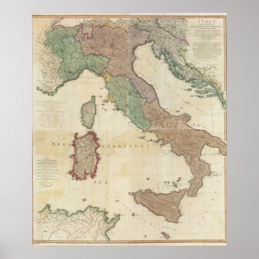 Italien Poster (Vorne)