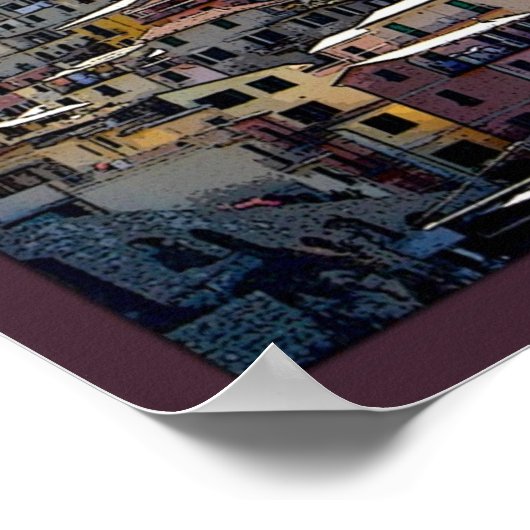 Italien Poster (Ecke)