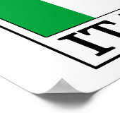 Italien Poster (Ecke)