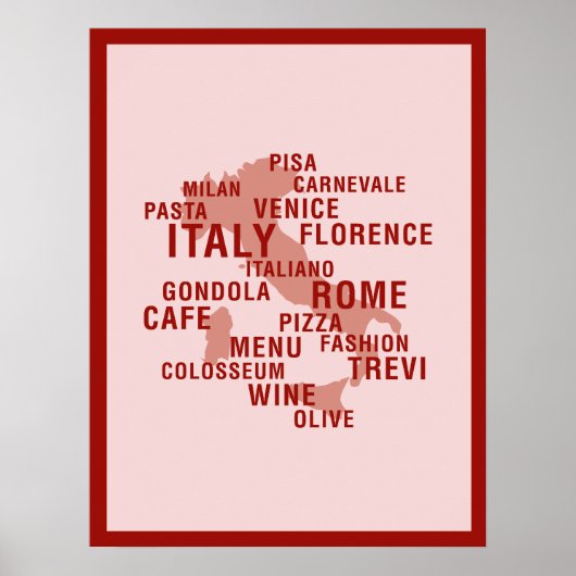Italien Poster (Vorne)
