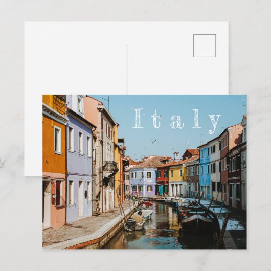 Italien Postkarte (Vorne/Hinten)