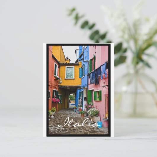 Italien Postkarte (Stehend Vorderseite)